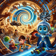 Load image into Gallery viewer, #20 THE AMAZING ADVENTURES OF COOLIGLO: THE TIME MACHINE