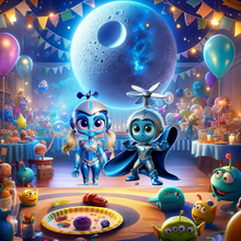 Load image into Gallery viewer, #22 THE AMAZING ADVENTURES OF COOLIGLO: LUMINARA LUNAR ARRIVAL