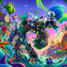 Load image into Gallery viewer, #24 THE AMAZING ADVENTURES OF COOLIGLO: BATTLING THE PLASTIC PERIL