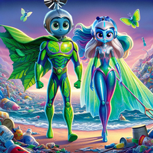 Load image into Gallery viewer, #24 THE AMAZING ADVENTURES OF COOLIGLO: BATTLING THE PLASTIC PERIL