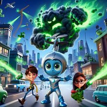 Load image into Gallery viewer, #14 THE AMAZING ADVENTURES OF COOLIGLO: THE CARBON CRUSHERS