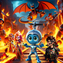 Load image into Gallery viewer, #15 THE AMAZING ADVENTURES OF COOLIGLO: THE SIZZLING SHOWDOWN