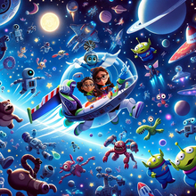 Load image into Gallery viewer, #17 THE AMAZING ADVENTURES OF COOLIGLO: THE GALACTIC MISSION