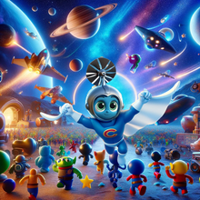 Load image into Gallery viewer, #17 THE AMAZING ADVENTURES OF COOLIGLO: THE GALACTIC MISSION