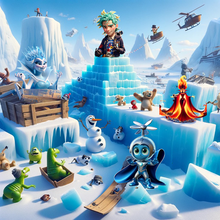Load image into Gallery viewer, #18 THE AMAZING ADVENTURES OF COOLIGLO: THE ICEBERG INVASION