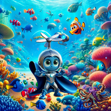Load image into Gallery viewer, #3. THE AMAZING ADVENTURES OF COOLIGLO: THE UNDERSEA RESCUE