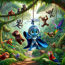 Load image into Gallery viewer, #4: THE AMAZING ADVENTURES OF COOLIGLO: RETURN TO THE AMAZON JUNGLE