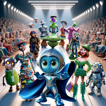 Load image into Gallery viewer, #5. THE AMAZING ADVENTURES OF COOLIGLO: RECYCLING FASHION