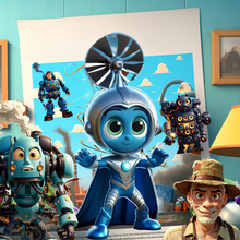 Load image into Gallery viewer, #6. THE AMAZING ADVENTURES OF COOLIGLO: SMOKY SAM MOVES IN