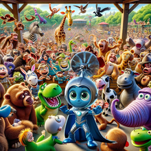 Load image into Gallery viewer, #7 THE AMAZING ADVENTURES OF COOLIGLO: A TRIP TO THE ZOO