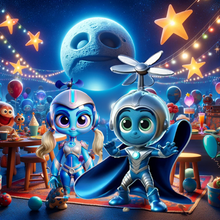 Load image into Gallery viewer, #22 THE AMAZING ADVENTURES OF COOLIGLO: LUMINARA LUNAR ARRIVAL
