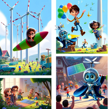Load image into Gallery viewer, #12 THE AMAZING ADVENTURES OF COOLIGLO: THE RENEWABLE REVOLUTION
