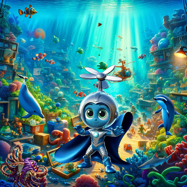 #3. THE AMAZING ADVENTURES OF COOLIGLO: THE UNDERSEA RESCUE