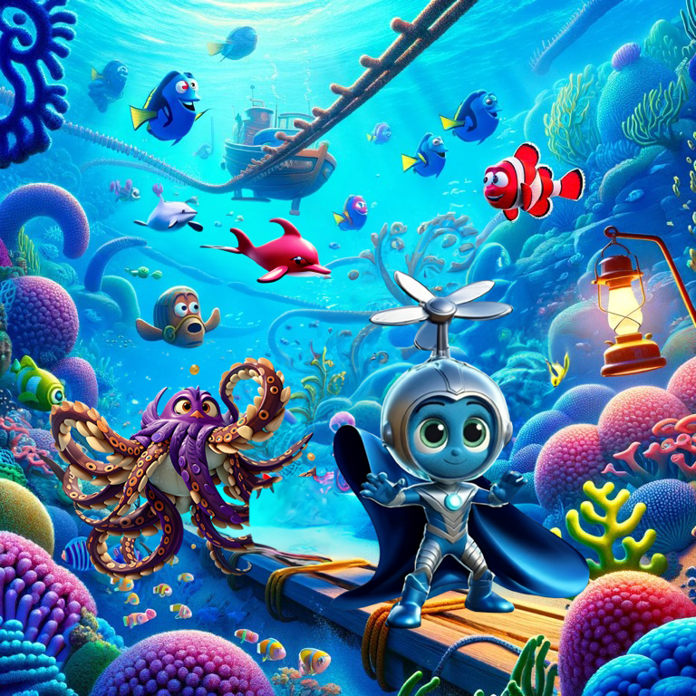 #3. THE AMAZING ADVENTURES OF COOLIGLO: THE UNDERSEA RESCUE