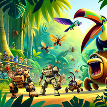 Load image into Gallery viewer, #4: THE AMAZING ADVENTURES OF COOLIGLO: RETURN TO THE AMAZON JUNGLE
