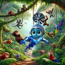 Load image into Gallery viewer, #4: THE AMAZING ADVENTURES OF COOLIGLO: RETURN TO THE AMAZON JUNGLE
